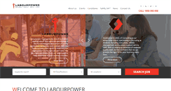 Desktop Screenshot of labourpower.com